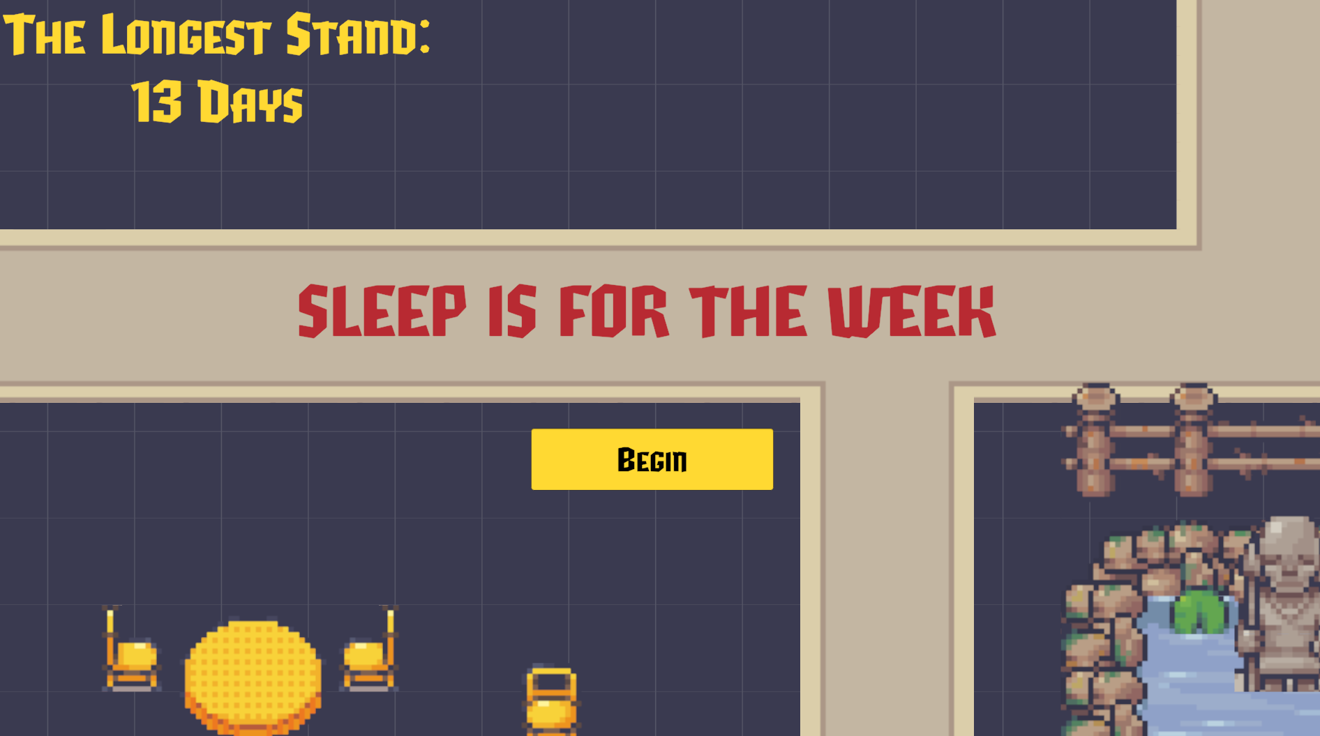 Screenshot from Sleep is For The Week